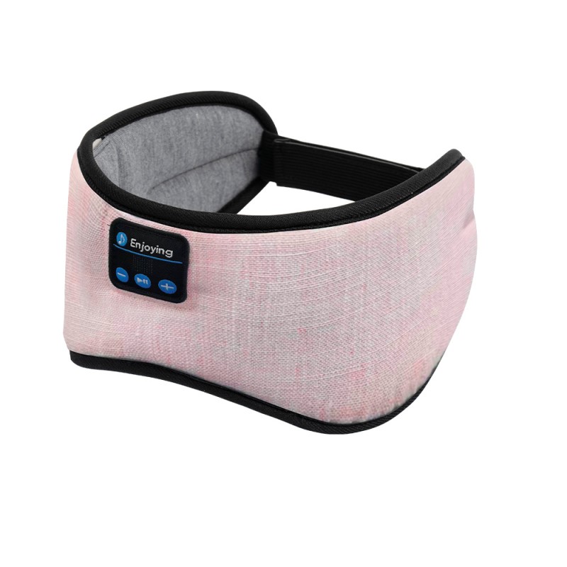 Die praktischen Vorteile der zentrierten Bluetooth-Augenmaske Cotton Pink für besseren Schlaf