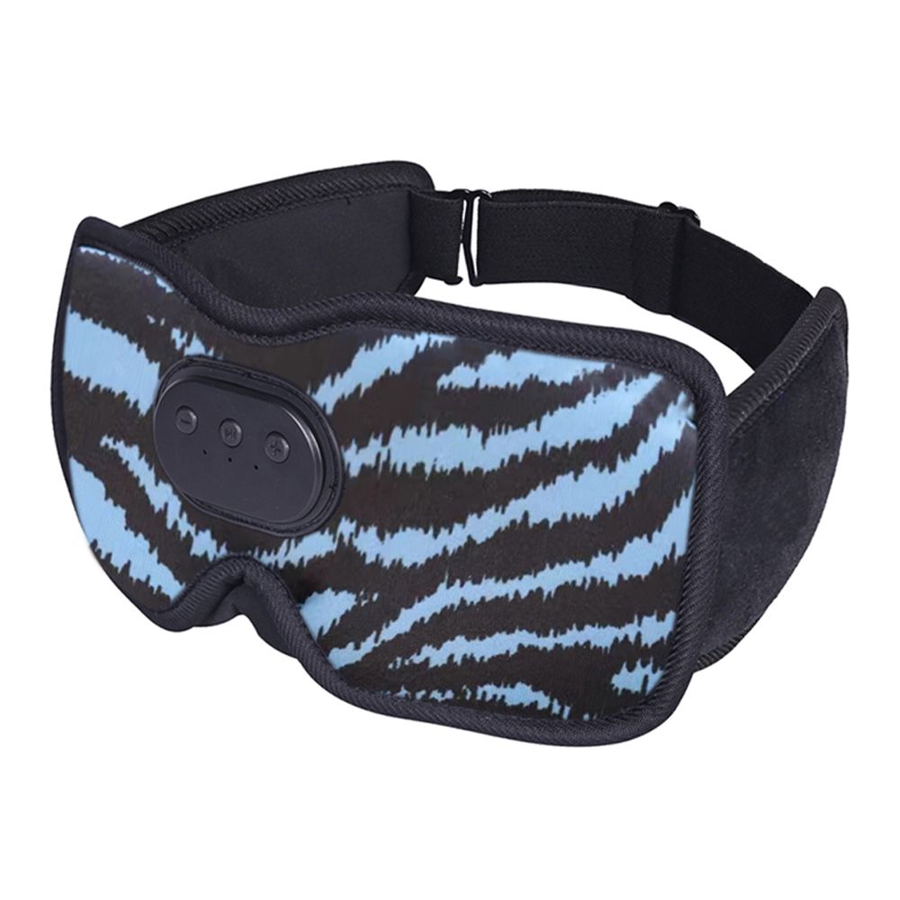 3D-Bluetooth-Schlaf-Augenmaske, kabellose Musikmaske, Blau